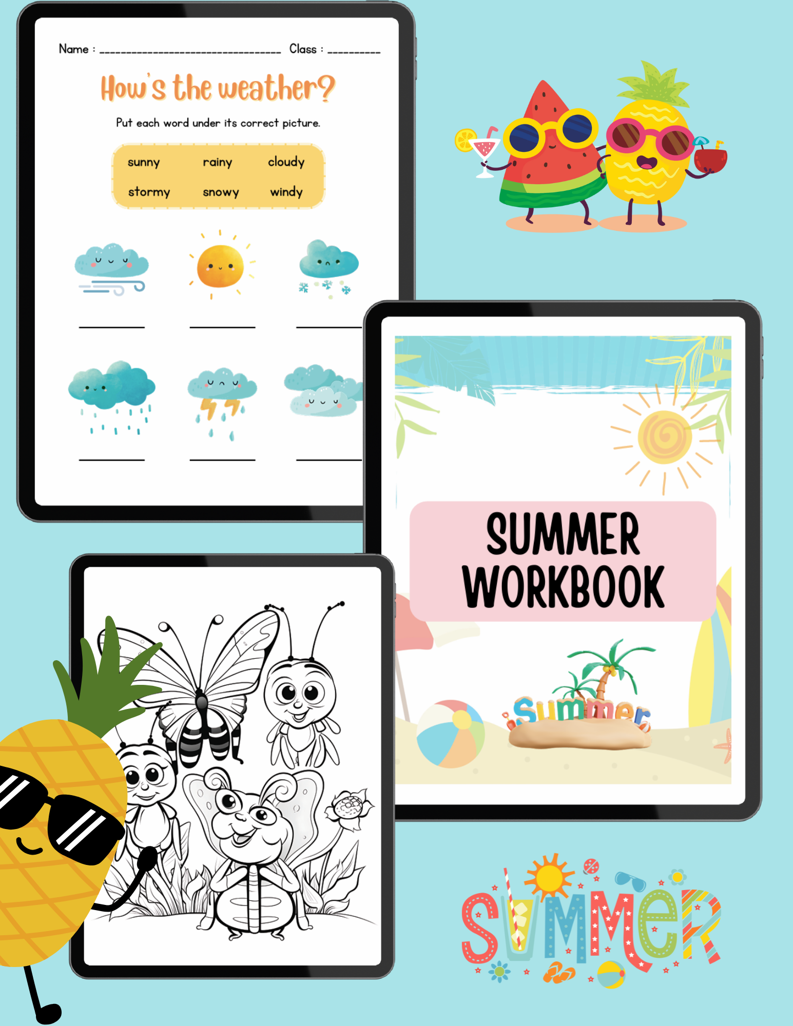 10,000+ Kids Educational Printables Bundle | Worksheets, Posters, Journals & Activities (Digital Download)