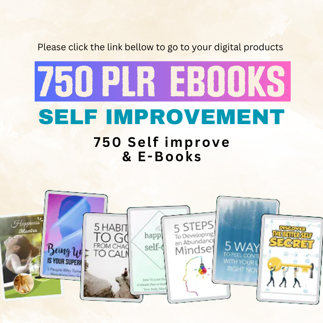 750 Self Improve E-Books