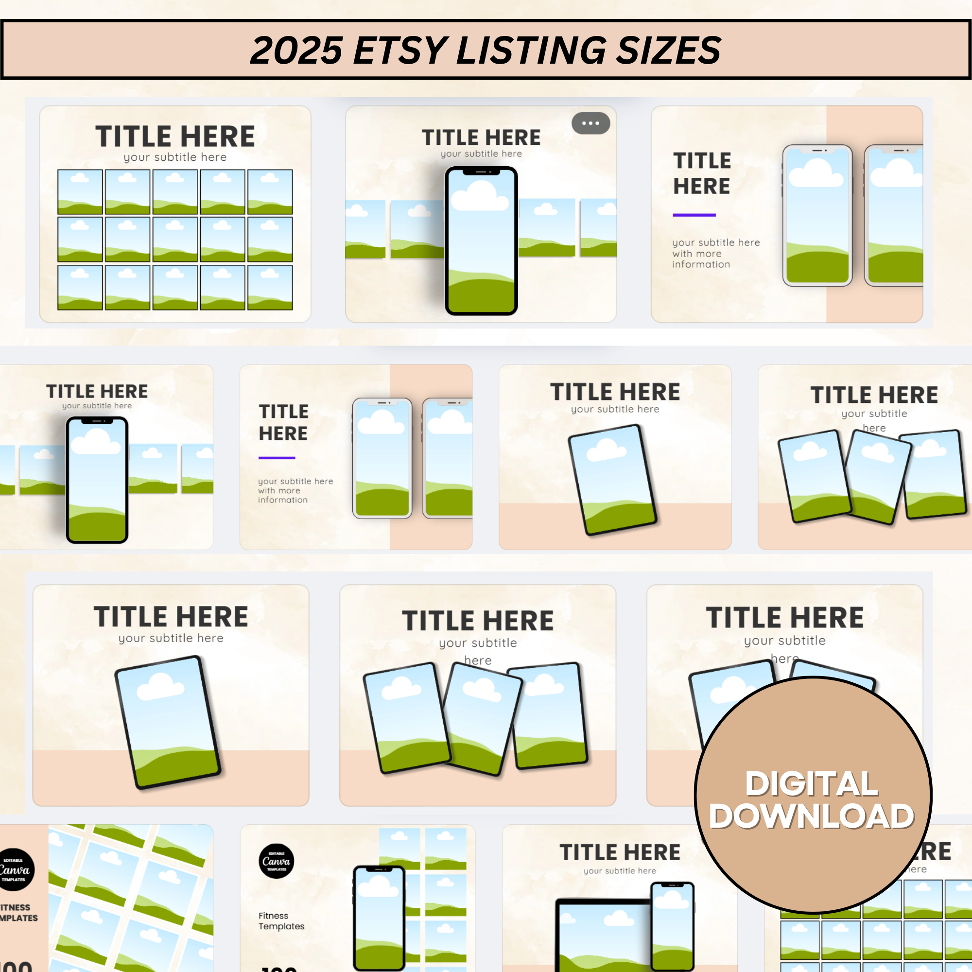 All-in-One Etsy Shop Kit | PLR + MRR Digital Product Bundle | DFY Etsy Planner with Master Resell Rights