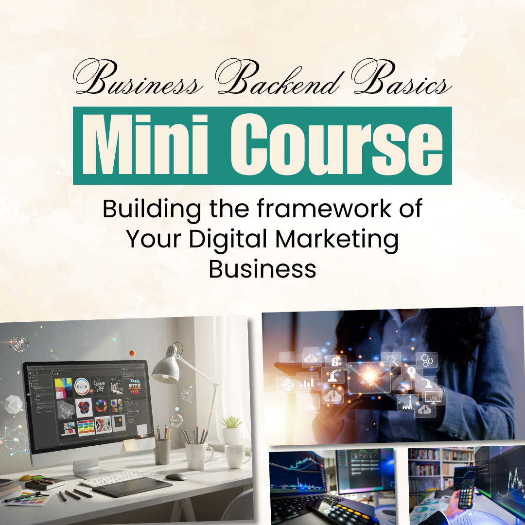 Business Backend Basics Mini Course | Streamline & Organize Your Business  with Voice-Guided Training