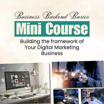 Business Backend Basics Mini Course | Streamline & Organize Your Business  with Voice-Guided Training