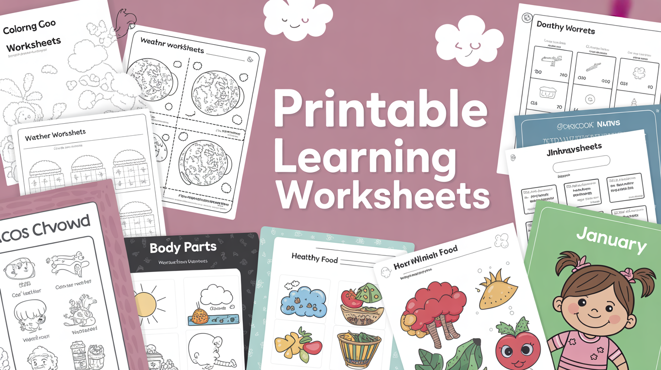 20,000+ Kids Activity Bundle | Printable Learning Worksheets | Digital Download