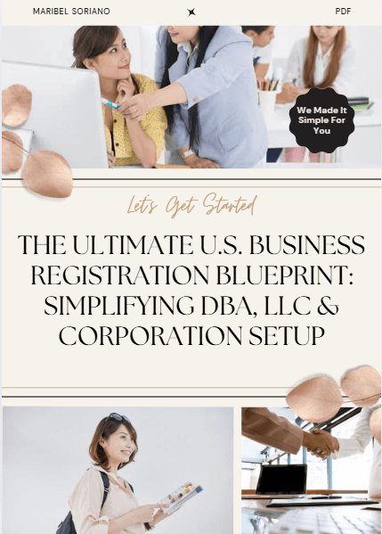 Unlock Success: Your Essential U.S. Business Registration Guide - RoncesBizPro4U-PDFGuide