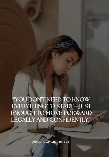 Legal and Financial Clarity for Side Hustlers: A Step-by-Step Guide - RoncesBizPro4U-PDFGuide