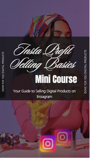 Insta Profit Selling Basics Mini Course | Sell & Earn on Instagram  with Voice-Guided Training