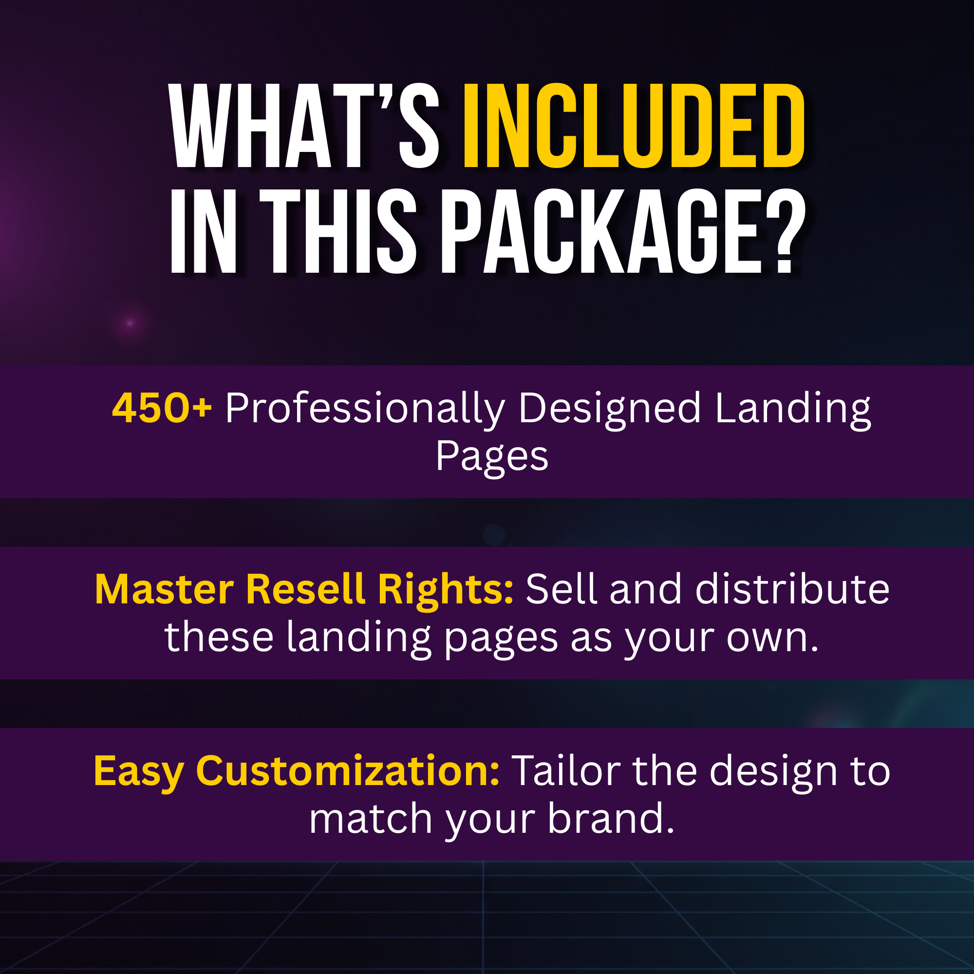450+ Done-for-You Lead Magnet Landing Pages Bundle | WordPress Templates for Any Business | Lead Generation Made Easy | With Master Resell Rights (MRR)