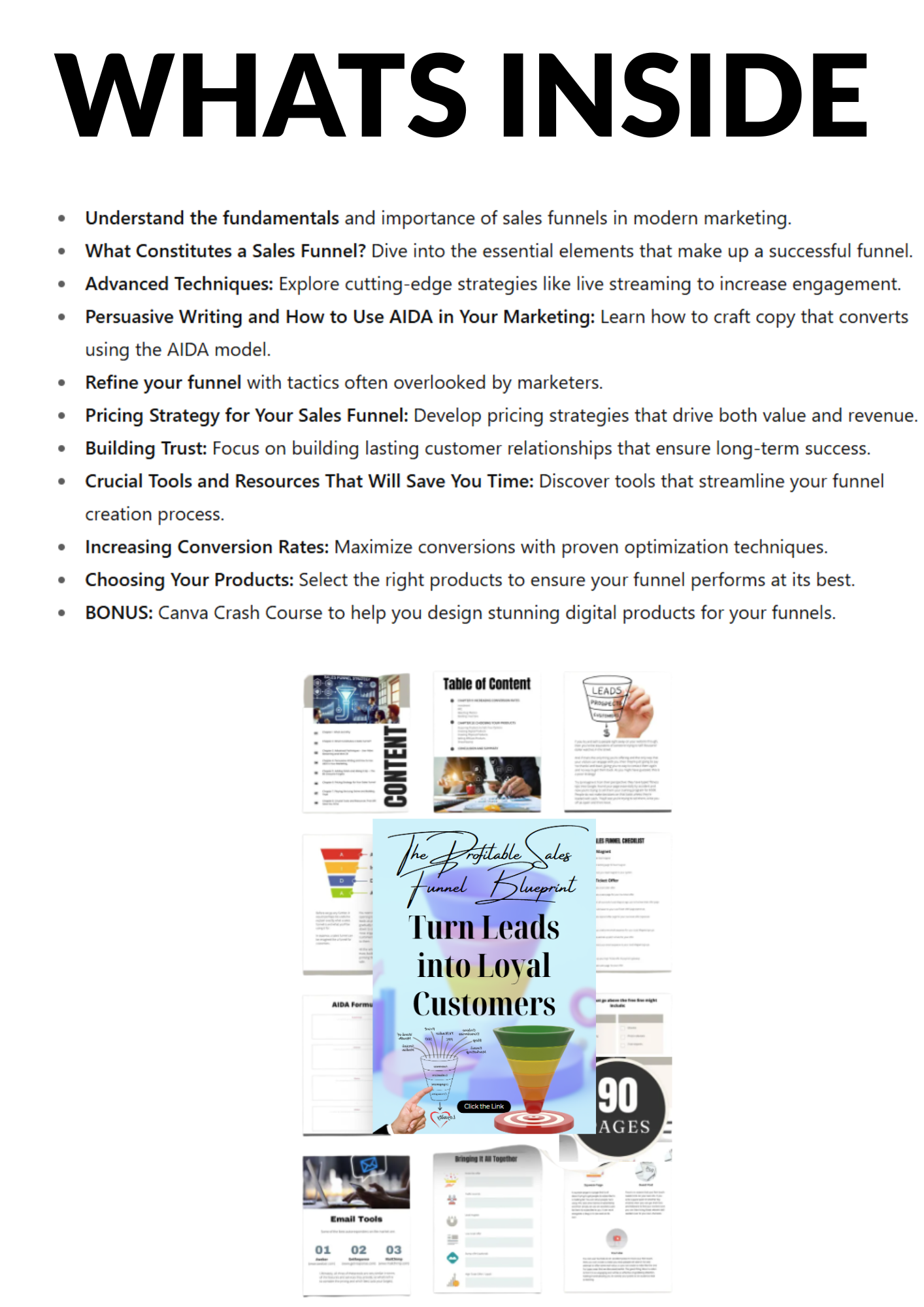 The Profitable Sales Funnel Blueprint: Turn Leads into Loyal Customers