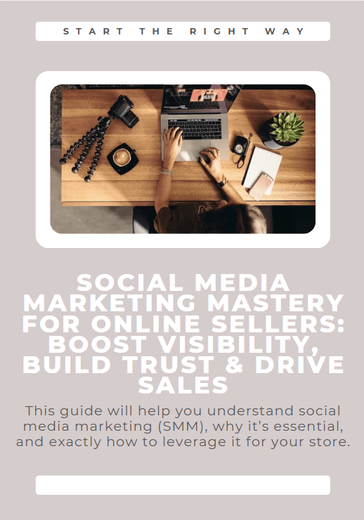 Boost Sales: Master Social Media Marketing for Online Sellers - RoncesBizPro4U-PDFGuide