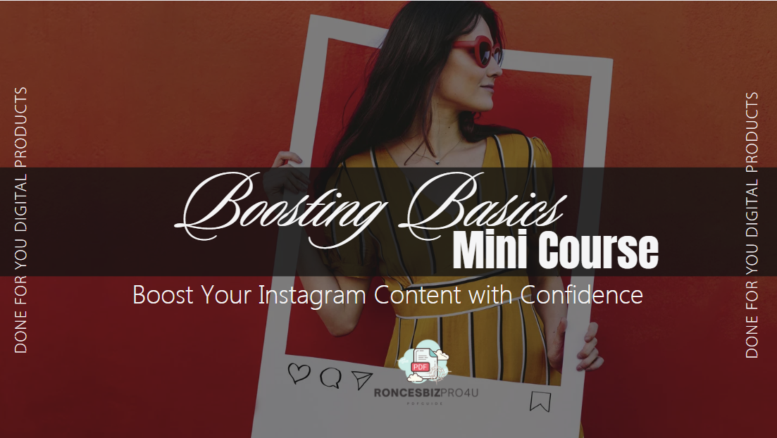 Boosting Content on Instagram Mini Course