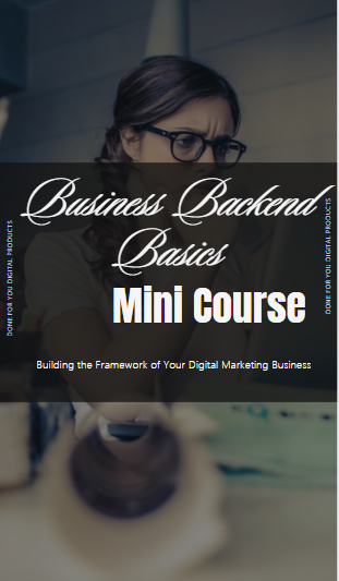 Business Backend Basics Mini Course | Streamline & Organize Your Business  with Voice-Guided Training