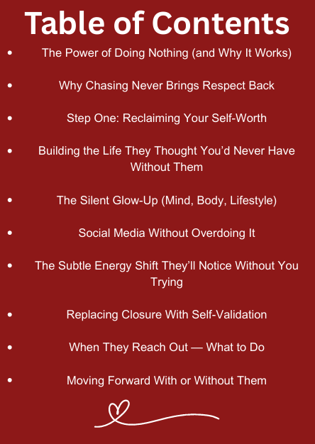 How to Make Him  Regret Losing You  (Without Contact)